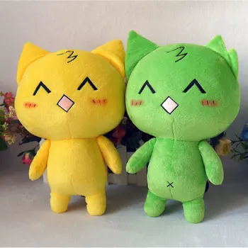 Anime Mogeko Pils Plīša Rotaļlietas Itan Mogeko Mogeko King Cat Attēls Cosplay Lelle 25cm Uzpildes Spilvens par Dāvanu
