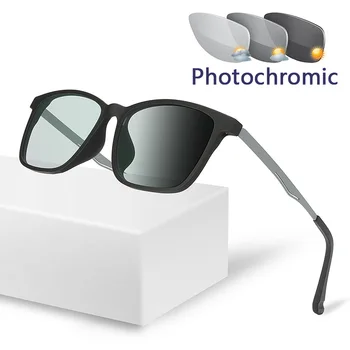 Ir 2021. Jaunu Ultra light Titāna Photochromic Lasīšanas Brilles Vīriešiem vecuma tālredzība Brilles Sievietēm Mainīt Krāsu, Briļļu +0.75 1.75