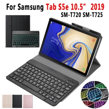 Tastatūras Gadījumā Būtiska Samsung Galaxy Tab S5e 2019 T720 T725 SM-T720 10.5