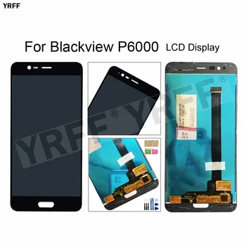 Par BlackView P6000 LCD Ekrāni 5.5 collu LCD Displejs, Touch Screen Digitizer Montāžas Panelis Sensoru Tālruņa Remonta Komplekti