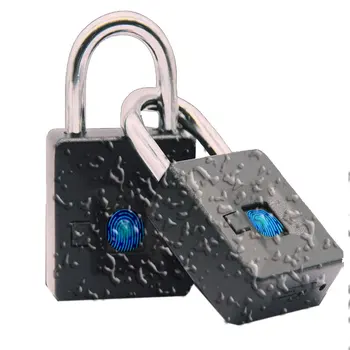 Smart Biometrijas Īssavilkums Durvju Slēdzeņu Uzlādējams Durvju slēdzenes pirkstu Nospiedumu Smart piekaramo atslēgu USB Keyless Ātri