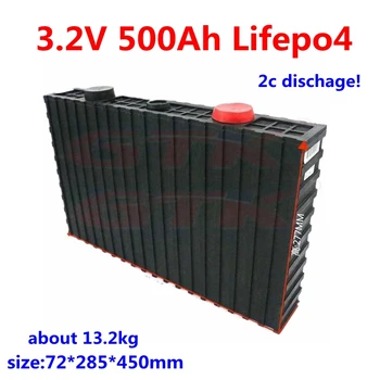 Augstas kvalitātes dziļi cikla 3.2 V 500AH Lifepo4 baterijas REMONTDARBOS 12V 24V 48V 500Ah enerģijas uzglabāšanas inverter saules Tricikls