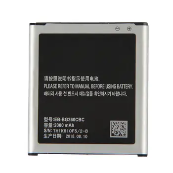 Dinto Jaunu 2000mAh EB-BG360CBC EB-BG360BBE EB-BG360CBE Tālruņa Akumulatora Samsung Galaxy Ministru G3608 G3606 G3609 G361F G361H