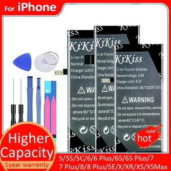 Tālruņa Akumulatoru, iPhone 6 Plus/6s/6s plus/7/7 plus/8/8 Plus iPhone 11 Pro/5s/SE/X/XR/XS/XS Max/11ProMax Nomaiņa Bateria